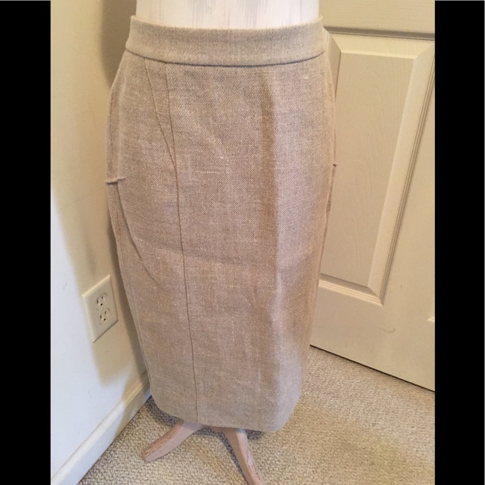 Kaufmanfranco skirt NWT size 42/6 us linen